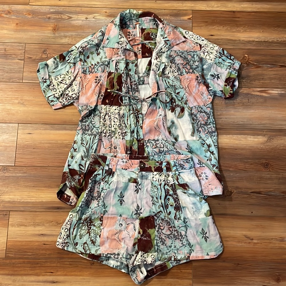 Free people matching set.